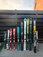Diverse gewaxed en geslepen ski's, ski schoenen,ski stokken, Gebruikt, 100 tot 140 cm, Carve, Skiën
