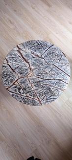 Salontafel van marmer, Huis en Inrichting, Tafels | Bijzettafels, Overige materialen, Rond, 55 tot 75 cm, Zo goed als nieuw