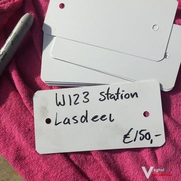 Mercedes W123 Station Achterkant Lasdeel  beschikbaar voor biedingen
