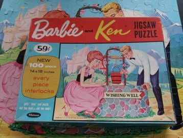 Barbie Puzzel Wishing Well1963