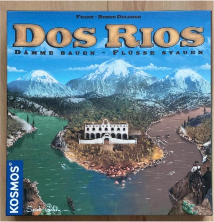 Dos Rios bordspel, Hobby en Vrije tijd, Gezelschapsspellen | Bordspellen, Zo goed als nieuw, Ophalen of Verzenden