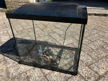 40 liter aquarium  beschikbaar voor biedingen