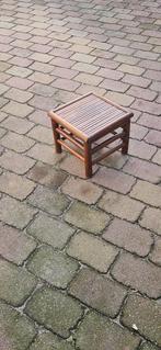 Bijzettafel van Rotan, Overige materialen, Minder dan 55 cm, Vierkant, Zo goed als nieuw