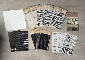 Tim Holtz Idea-Ology Stickers en Remnant Rubs beschikbaar voor biedingen