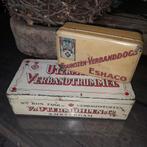 Vintage EHBO blikken Utermöhlen & Eshaco, Ophalen of Verzenden