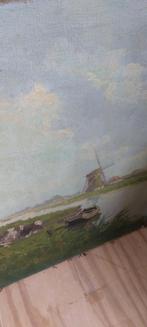 Antiek schilderij NL landshap, Antiek en Kunst, Kunst | Schilderijen | Klassiek, Ophalen