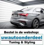 Maxton Achterklep Spoiler Lip Geschikt Voor Audi A3 S3 8Y 3D