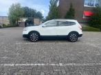 Nissan Qashqai+2 2.0 Tekna/Bose/Pano/Leder/7P, 65 €/maand, Zwart, 7 stoelen, Wit