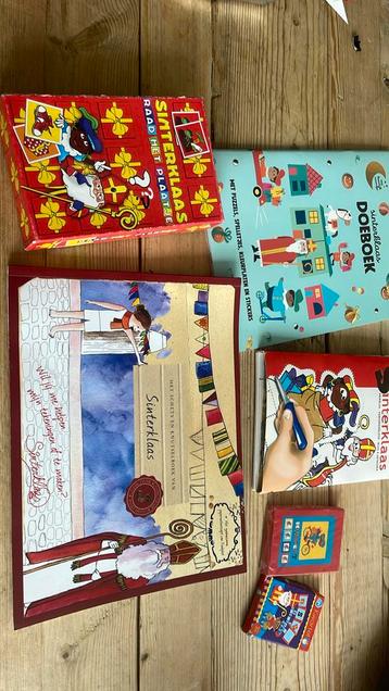 Div sinterklaas doeboek/knutselboek kwartet,prikblok beschikbaar voor biedingen