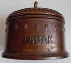Antieke koperen tabakspot, Antiek en Kunst, Ophalen of Verzenden
