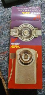 Zaklamp Wonder Alpha Vintage, Caravans en Kamperen, Ophalen of Verzenden, Zo goed als nieuw, Batterij