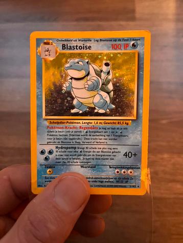 Blastoise Base Holo 1999 beschikbaar voor biedingen