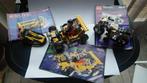 Lego Technic 8225 Road Rally 8246 Hydro- en 8810 Cafe Racer, Ophalen of Verzenden, Gebruikt, Complete set, Lego