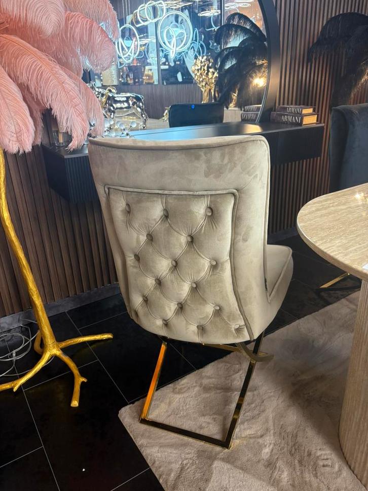 Scarlett stoel nieuw eetkamerstoel stoelen star model, Huis en Inrichting, Stoelen, Zo goed als nieuw, Eén, Zwart, Ophalen of Verzenden