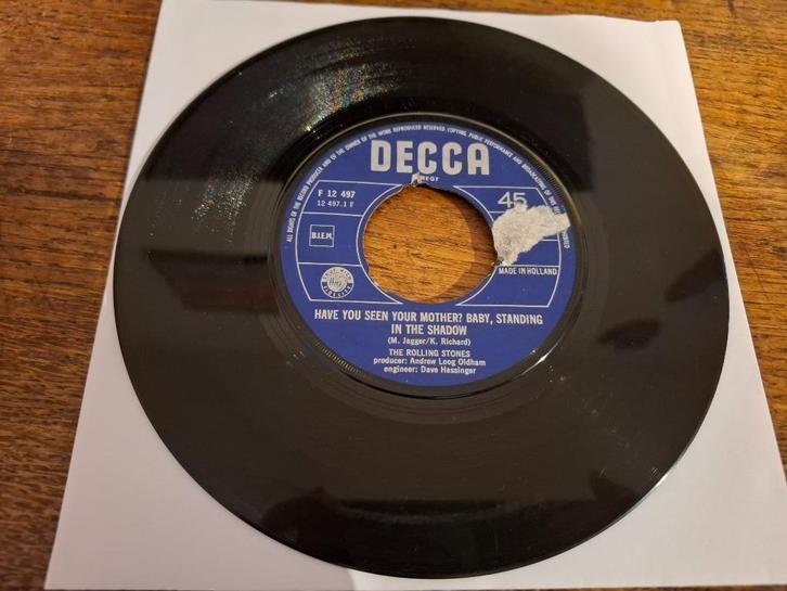 Single - The Rolling Stones – Have You Seen Your Mother Baby, Cd's en Dvd's, Vinyl Singles, Gebruikt, Single, Rock en Metal, 7 inch