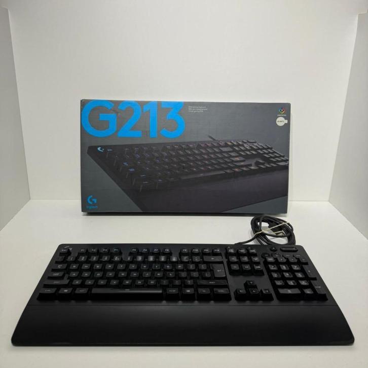 Logitech G213 Toetsenbord in Doos, Computers en Software, Toetsenborden, Nieuw, Qwerty, Draadloos, Ophalen of Verzenden
