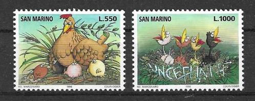 San Marino Michel 1676-1677 postfris   UNNICEF, Postzegels en Munten, Postzegels | Europa | Overig, Postfris, Overige landen, Ophalen of Verzenden