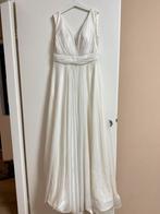 Witte Gala/Bruidsjurk - Maat 38, Kleding | Dames, Ophalen of Verzenden, Zo goed als nieuw, Wit, Trouwjurk