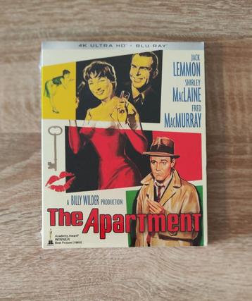 The Apartment - 4K UHD + Bluray - Kino Lorber (Slipcover) beschikbaar voor biedingen