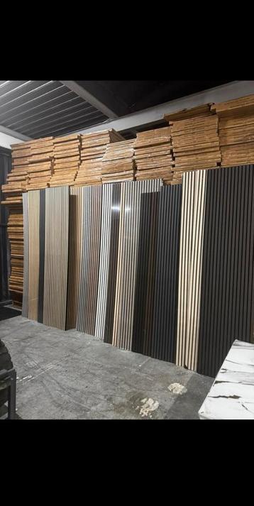 Akoestische panelen (260x60cm) beschikbaar voor biedingen