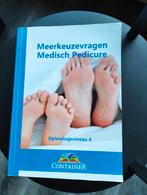 Meerkeuzevragen medisch pedicure, Boeken, Ophalen of Verzenden, Beta, Zo goed als nieuw, HBO