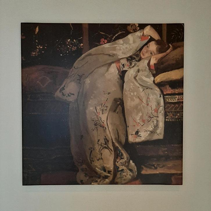 breitner schilderij witte kimono japandi artprint  canvas, Antiek en Kunst, Kunst | Schilderijen | Klassiek, Ophalen of Verzenden