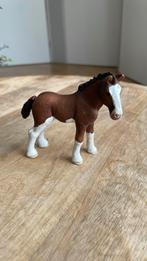 Schleich Shire veulen bont, Ophalen of Verzenden, Zo goed als nieuw, Paard, Beeldje of Figuurtje