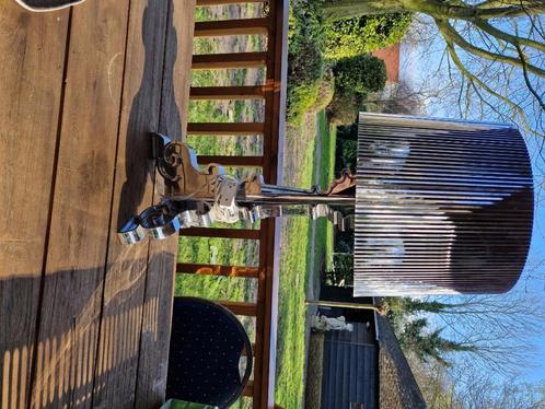 1x Lamp Kartell Bourgie Chrome, Huis en Inrichting, Lampen | Tafellampen, Gebruikt, 50 tot 75 cm, Ophalen