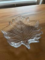 Glazen blad schaal ( > 70 jaar), Ophalen, Schaal, Overige vormen, Glas