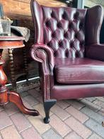 Chesterfield Oorfauteuil, Chesterfield, Ophalen of Verzenden, Zo goed als nieuw, 75 tot 100 cm