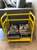Kwantum Geel Boekenrekje, Huis en Inrichting, Kasten | Vitrinekasten, Ophalen, Met plank(en), Minder dan 50 cm, Zo goed als nieuw
