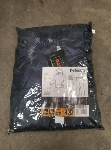 Regen pak Neo tools unisex donkerblauw maat XXL/44  beschikbaar voor biedingen