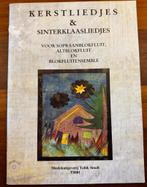 Kerst- & Sinterklaasliedjes voor blokfluit, Klassiek, Ophalen of Verzenden, Zo goed als nieuw, Thema