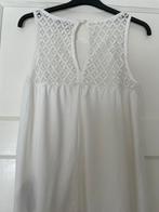 Nieuwe mouwloze creme witte top  Ibiza style  maat M, Maat 38/40 (M), Wit, Nieuw, Ophalen of Verzenden