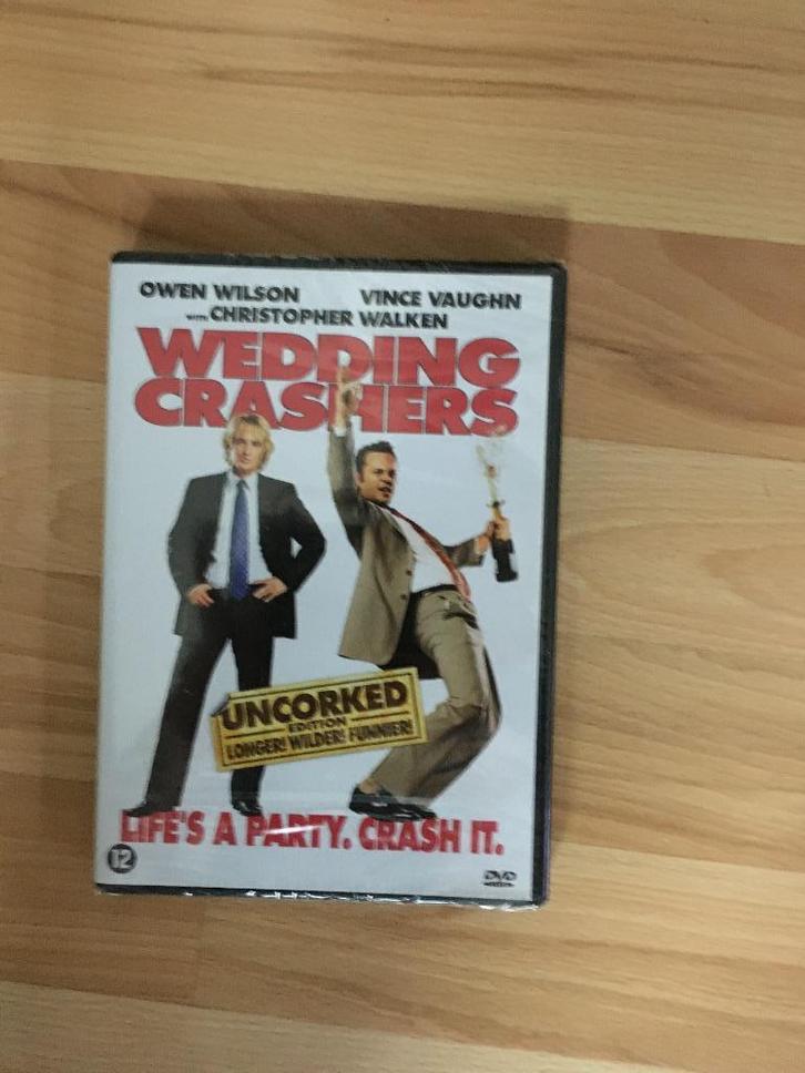 DVD - The wedding crashers, Cd's en Dvd's, Dvd's | Komedie, Zo goed als nieuw, Romantische komedie, Alle leeftijden, Ophalen of Verzenden