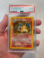 Charizard - Base Set - Holo PSA 4 (dutch), Hobby en Vrije tijd, Verzamelkaartspellen | Pokémon, Verzenden, Zo goed als nieuw, Losse kaart