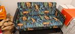 Leuke 2-zits bank met jungle print, Huis en Inrichting, Stoelen, Ophalen