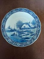 Delfts Blauw wandbord doorsnede 40 cm Maastricht, Antiek en Kunst, Antiek | Wandborden en Tegels, Ophalen