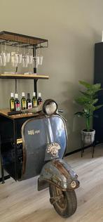 Scooter wijnrek met verlichting., Ophalen, 5 tot 15 flessen, Zo goed als nieuw, Metaal