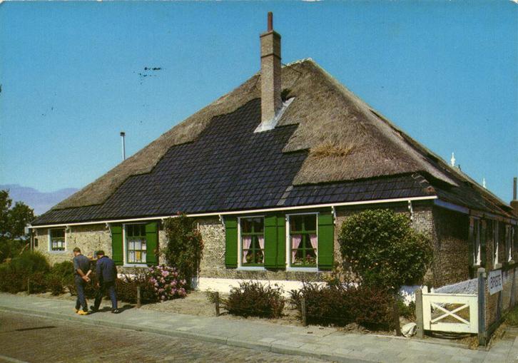 Den Oever - Wieringen, Museum Boerderij - 1981, Verzamelen, Ansichtkaarten | Nederland, Gelopen, Noord-Brabant, Voor 1920, Ophalen of Verzenden