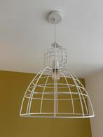 Hanglamp / Draadlamp metaal wit, Minder dan 50 cm, Ophalen of Verzenden, Metaal