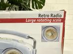 4x König retro radio HAV-TR700BU, Audio, Tv en Foto, Radio's, Ophalen, Nieuw, Radio