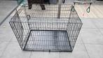 Bench draadkooi 107 x 70 x 76 cm - (middel) grote honden, Dieren en Toebehoren, Hondenbenches, Ophalen, Gebruikt