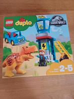LEGO DUPLO Jurassic World T-Rex Toren - 10880, Kinderen en Baby's, Speelgoed | Duplo en Lego, Duplo, Ophalen of Verzenden, Zo goed als nieuw