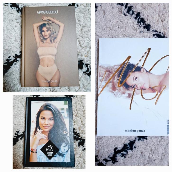 Monica Geuze boeken en tijdschrift, Boeken, Biografieën, Nieuw, Film, Tv en Media, Ophalen of Verzenden