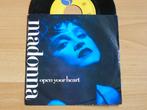 single Madonna * Open your heart / White heat, Verzenden, Gebruikt, Pop, Single