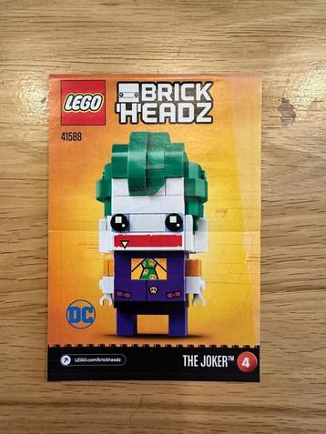 41588 LEGO BrickHeadz DC Comics Super Heroes The Joker beschikbaar voor biedingen