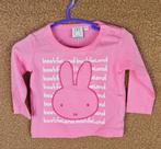 shirt roze nijntje, Ophalen of Verzenden, Nieuw, Meisje, Shirtje of Longsleeve