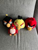 4 angry birds knuffels (ongeveer 25cm en de kleinste 15cm), Kinderen en Baby's, Speelgoed | Knuffels en Pluche, Ophalen of Verzenden