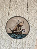 Glas in lood boot, Antiek en Kunst, Antiek | Glas en Kristal, Ophalen of Verzenden